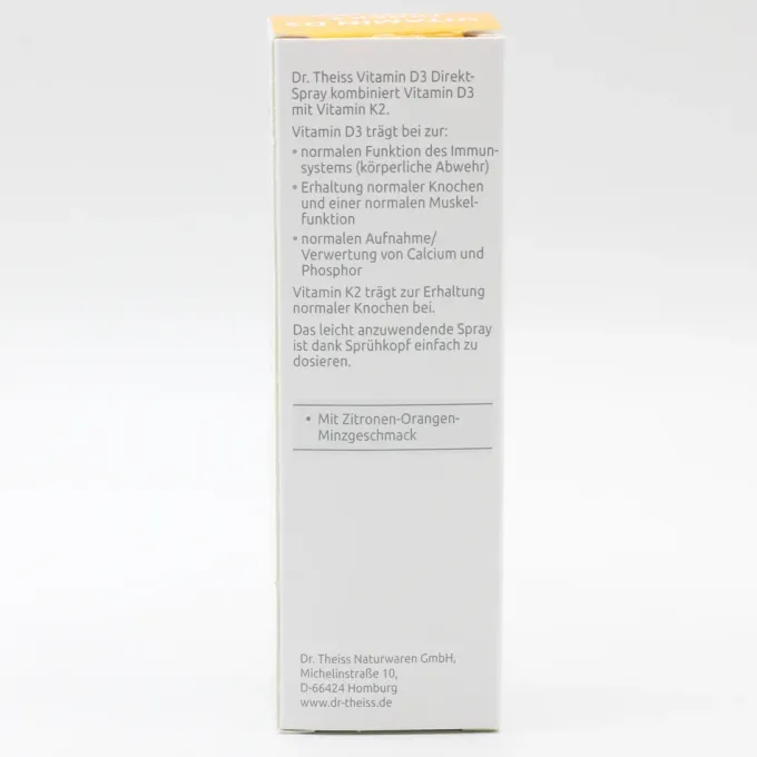 DR.THEISS Vitamin D3 + K2 Direkt-Spray 20 ml