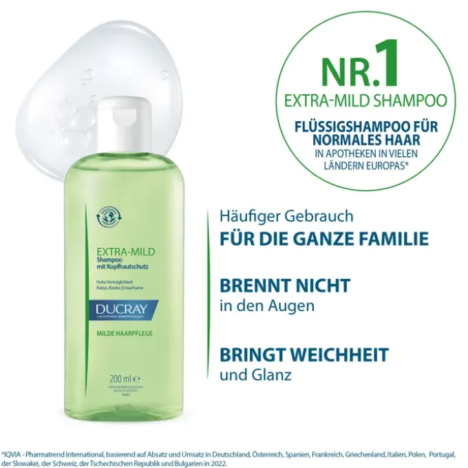 DUCRAY EXTRA MILD Shampoo biologisch abbaubar 200 ml