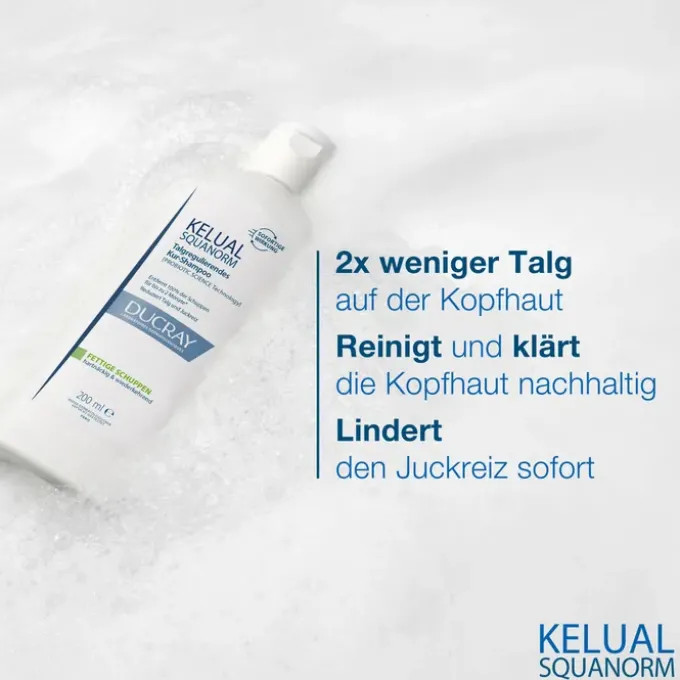 DUCRAY KELUAL SQUANORM Anti-Schuppen Shamp.fettig 200 ml