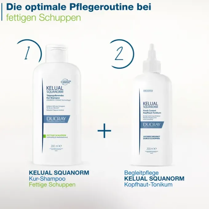 DUCRAY KELUAL SQUANORM Anti-Schuppen Shamp.fettig 200 ml