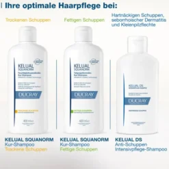 DUCRAY KELUAL SQUANORM Anti-Schuppen Shamp.fettig 400 ml