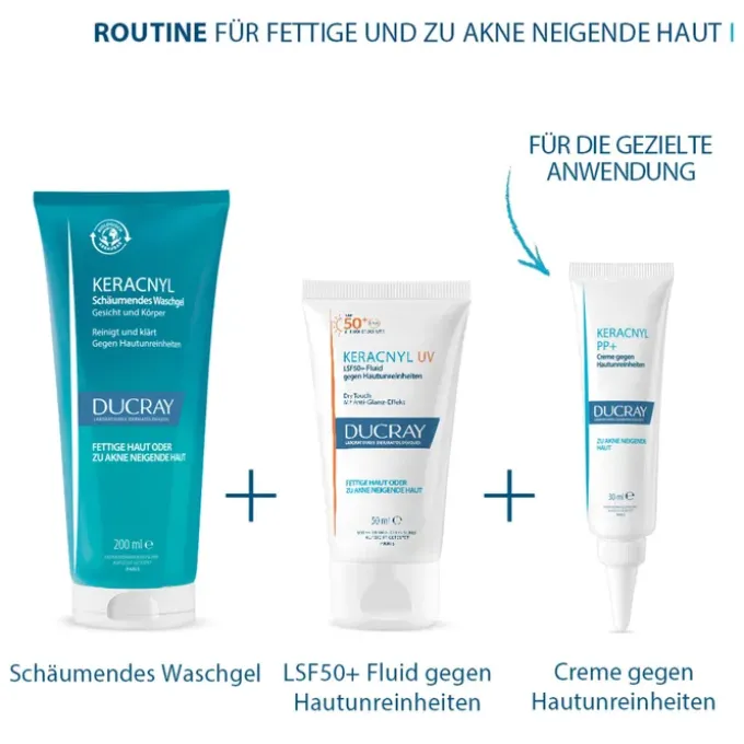 DUCRAY KERACNYL UV Fluid SPF 50+ 50 ml