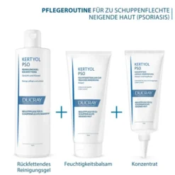 DUCRAY KERTYOL PSO Reinigungsgel rückfettend 400 ml