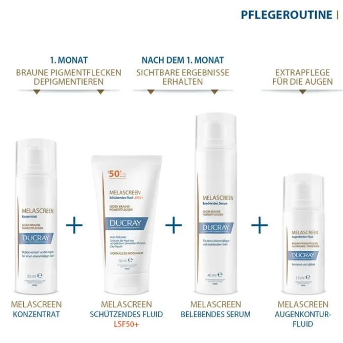 DUCRAY MELASCREEN schützendes Fluid SPF 50+ 50 ml