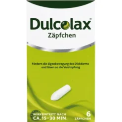 DULCOLAX 10 mg Zäpfchen 6 St