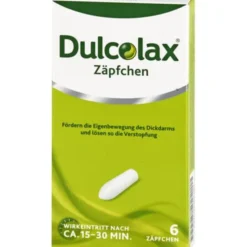 DULCOLAX 10 mg Zäpfchen 6 St