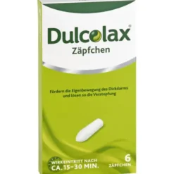 DULCOLAX 10 mg Zäpfchen 6 St