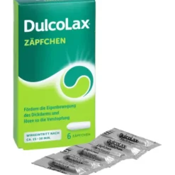 DULCOLAX 10 mg Zäpfchen 6 St