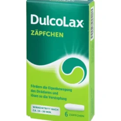 DULCOLAX 10 mg Zäpfchen 6 St