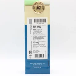 EARL Grey schwarzer Tee Blatt-Tee Bio Salus 75 g