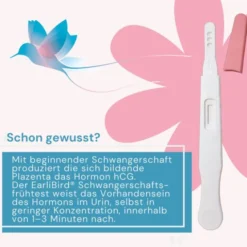 EARLIBIRD Ultrafrüh Schwangerschaftstest Urin 1 St