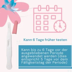 EARLIBIRD Ultrafrüh Schwangerschaftstest Urin 1 St