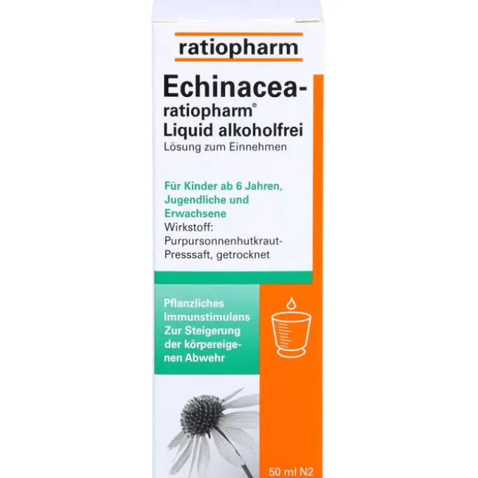 ECHINACEA-RATIOPHARM Liquid alkoholfrei 50 ml
