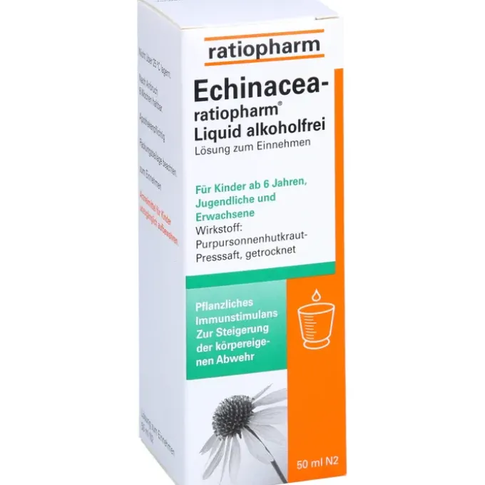 ECHINACEA-RATIOPHARM Liquid alkoholfrei 50 ml