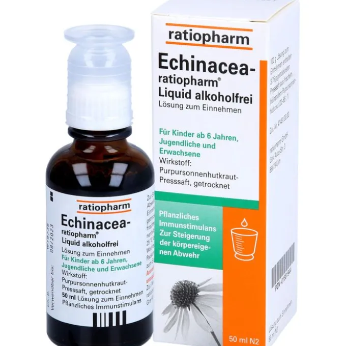 ECHINACEA-RATIOPHARM Liquid alkoholfrei 50 ml