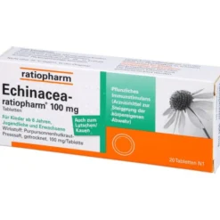 ECHINACEA-RATIOPHARM 100 mg Tabletten 20 St