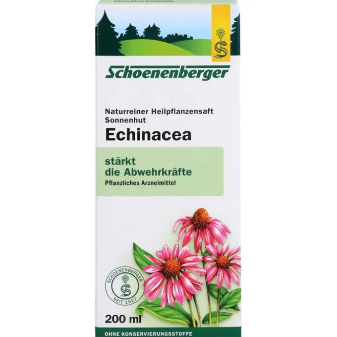 ECHINACEA SAFT Sonnenhut Schoenenberger 200 ml