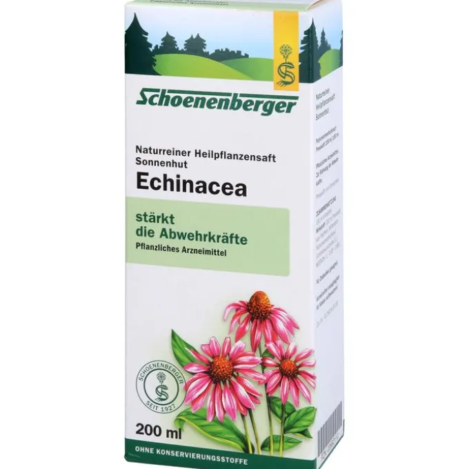 ECHINACEA SAFT Sonnenhut Schoenenberger 200 ml