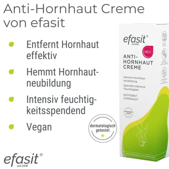 EFASIT Anti-Hornhaut Creme 75 ml