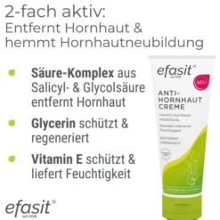 EFASIT Anti-Hornhaut Creme 75 ml