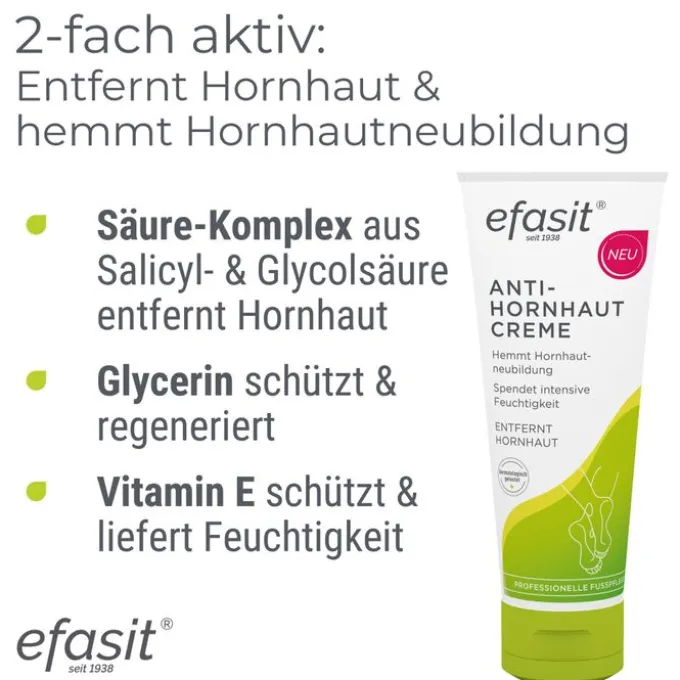 EFASIT Anti-Hornhaut Creme 75 ml