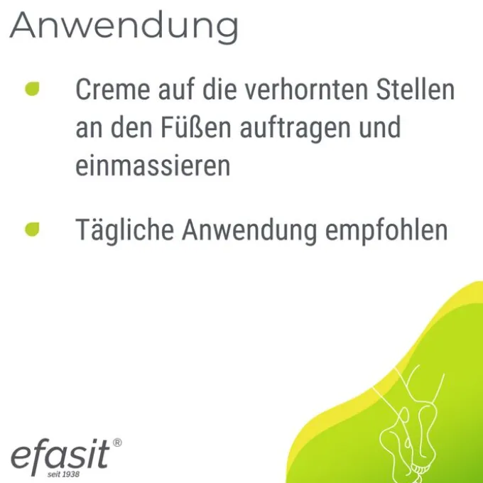 EFASIT Anti-Hornhaut Creme 75 ml