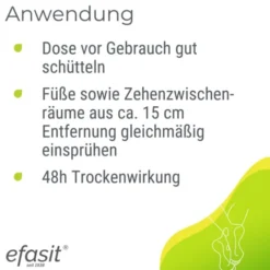 EFASIT Extreme Fuß Deo Spray 150 ml
