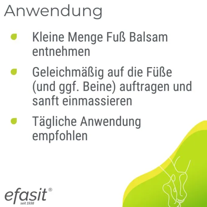 EFASIT Fuß Balsam 75 ml