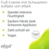 EFASIT Fuß Creme mit Schwammaufsatz 75 ml