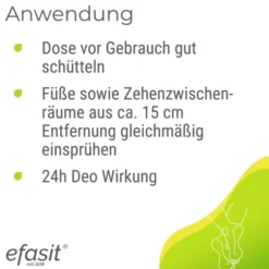 EFASIT Fuß Deo Spray 150 ml