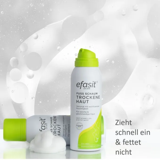 EFASIT Fuß Schaum trockene Haut 125 ml