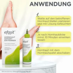 EFASIT Hornhaut Sofort-Entferner Tinktur 200 ml