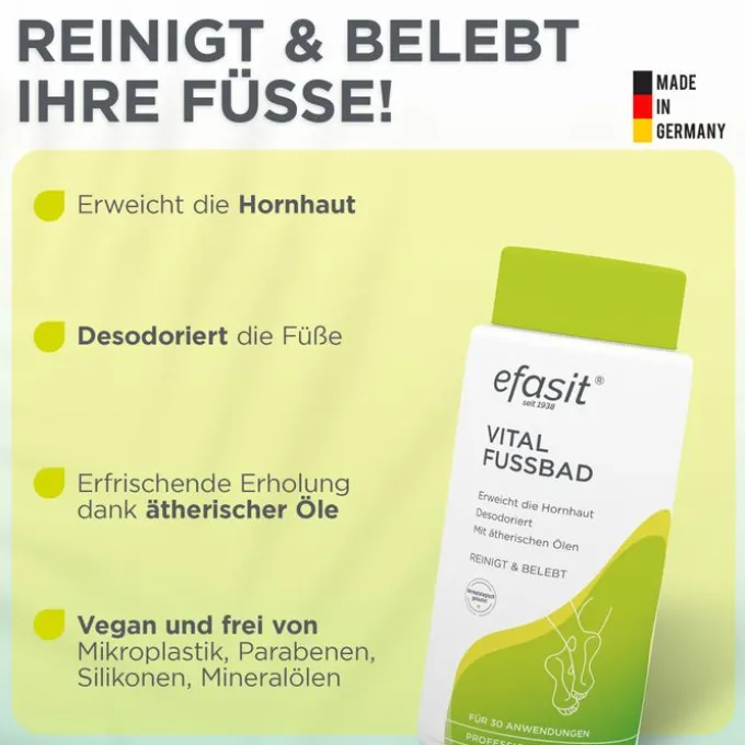 EFASIT Vital Fußbad 400 g