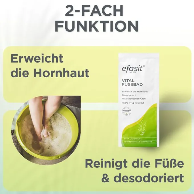 EFASIT Vital Fußbad Sachet 15 g