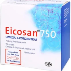 EICOSAN 750 Omega-3 Konzentrat Weichkapseln 240 St