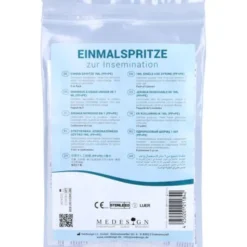 EINMALSPRITZE 1 ml für Insemination 5 St