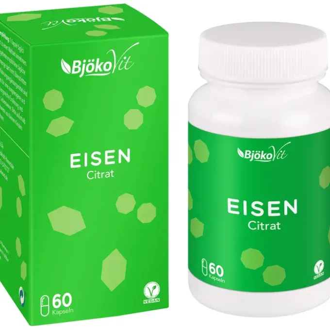 EISEN CITRAT Vegi-Kapseln 60 Stück