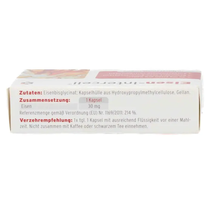EISEN-INTERCELL magensaftresistente Kapseln 30 Stück