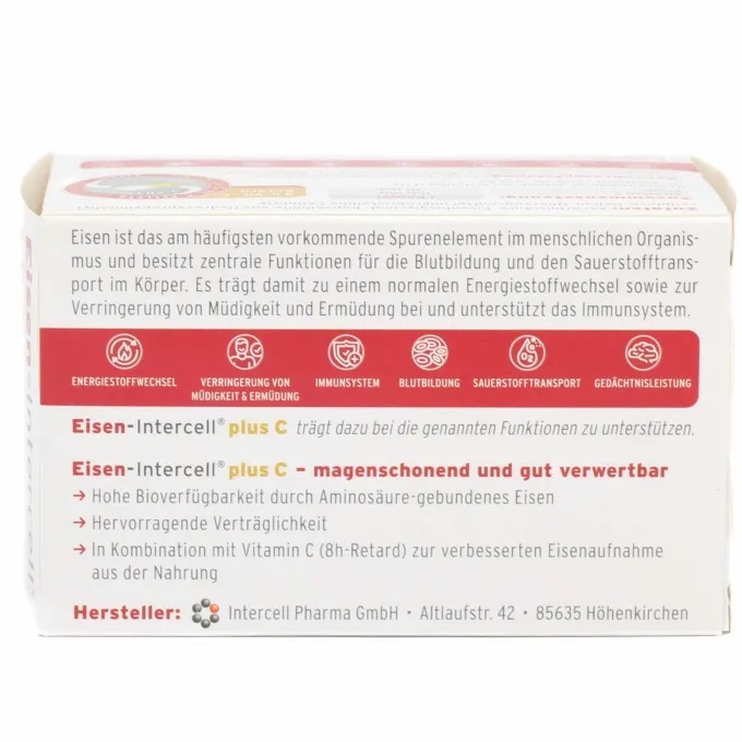 EISEN-INTERCELL plus C magensaftresistente Kapseln 90 Stück
