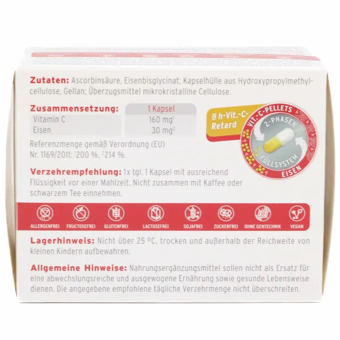 EISEN-INTERCELL plus C magensaftresistente Kapseln 90 Stück