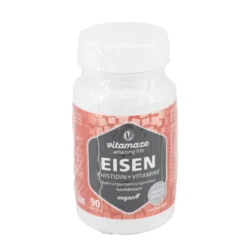 EISEN 20 mg+Histidin+Vitamine C/B9/B12 Kapseln 90 Stück