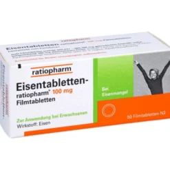 EISENTABLETTEN-ratiopharm 100 mg Filmtabletten 50 St