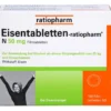 EISENTABLETTEN-ratiopharm N 50 mg Filmtabletten 100 St