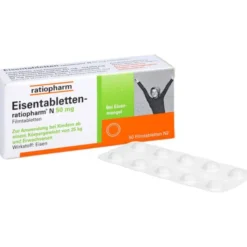 EISENTABLETTEN-ratiopharm N 50 mg Filmtabletten 50 St