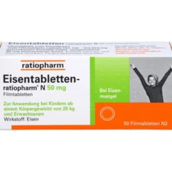 EISENTABLETTEN-ratiopharm N 50 mg Filmtabletten 50 St