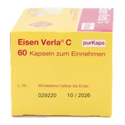 EISEN VERLA C purKaps 60 Stück