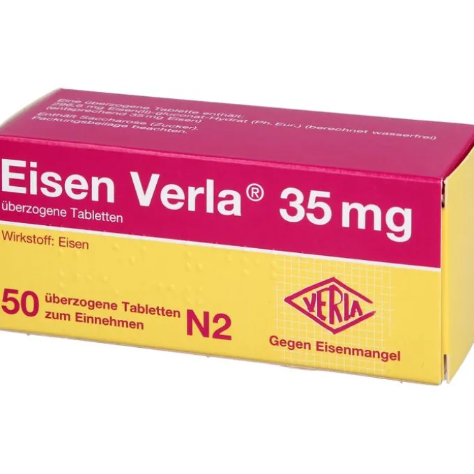 EISEN VERLA 35 mg überzogene Tabletten 50 St