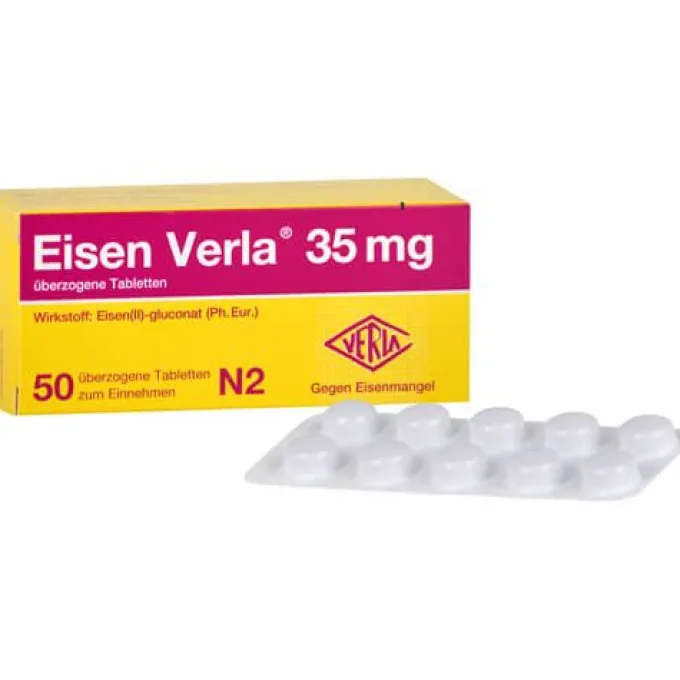 EISEN VERLA 35 mg überzogene Tabletten 50 St