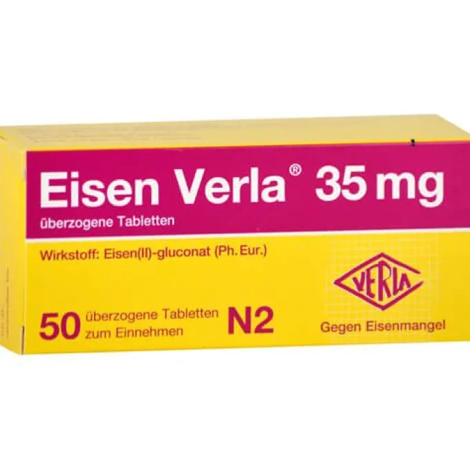 EISEN VERLA 35 mg überzogene Tabletten 50 St