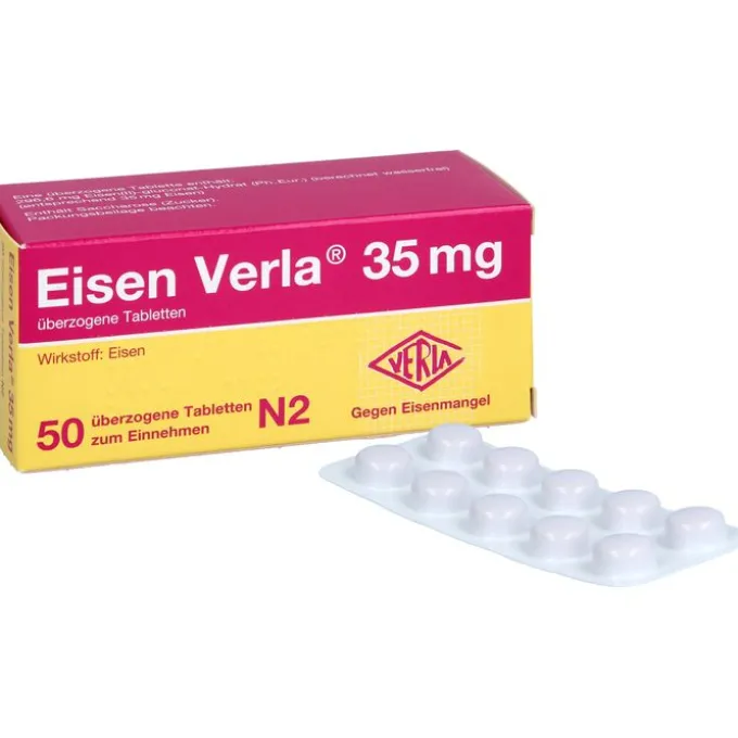 EISEN VERLA 35 mg überzogene Tabletten 50 St
